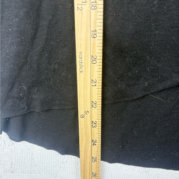 MODERN LUX Black Moon Graphic Sleeveless Top Criss Cross Front Small Punk Grunge - Picture 7 of 9